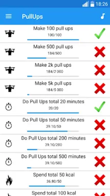 Zeopoxa Pull Ups android App screenshot 2